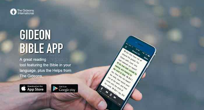 Bible app available for your device